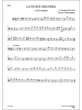 La Suave Melodia - Andrea Falconieri - Partition